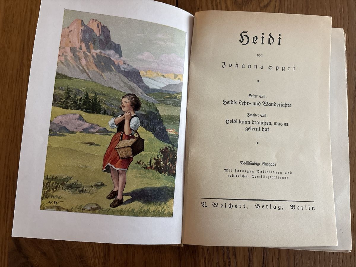 Libri: Buch Heidi Johanna Spyri alt – Usato da Chur venduto da copino 3
