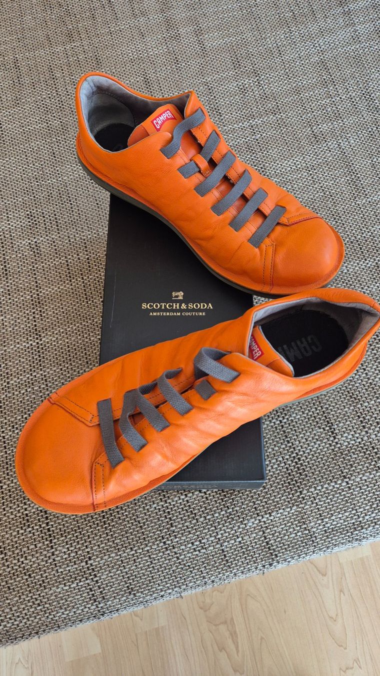 Camper Scarpe da uomo: Camper Herrensneaker orange – Nuovo (secondo la descrizione) da Winterthur venduto da Schniene-77