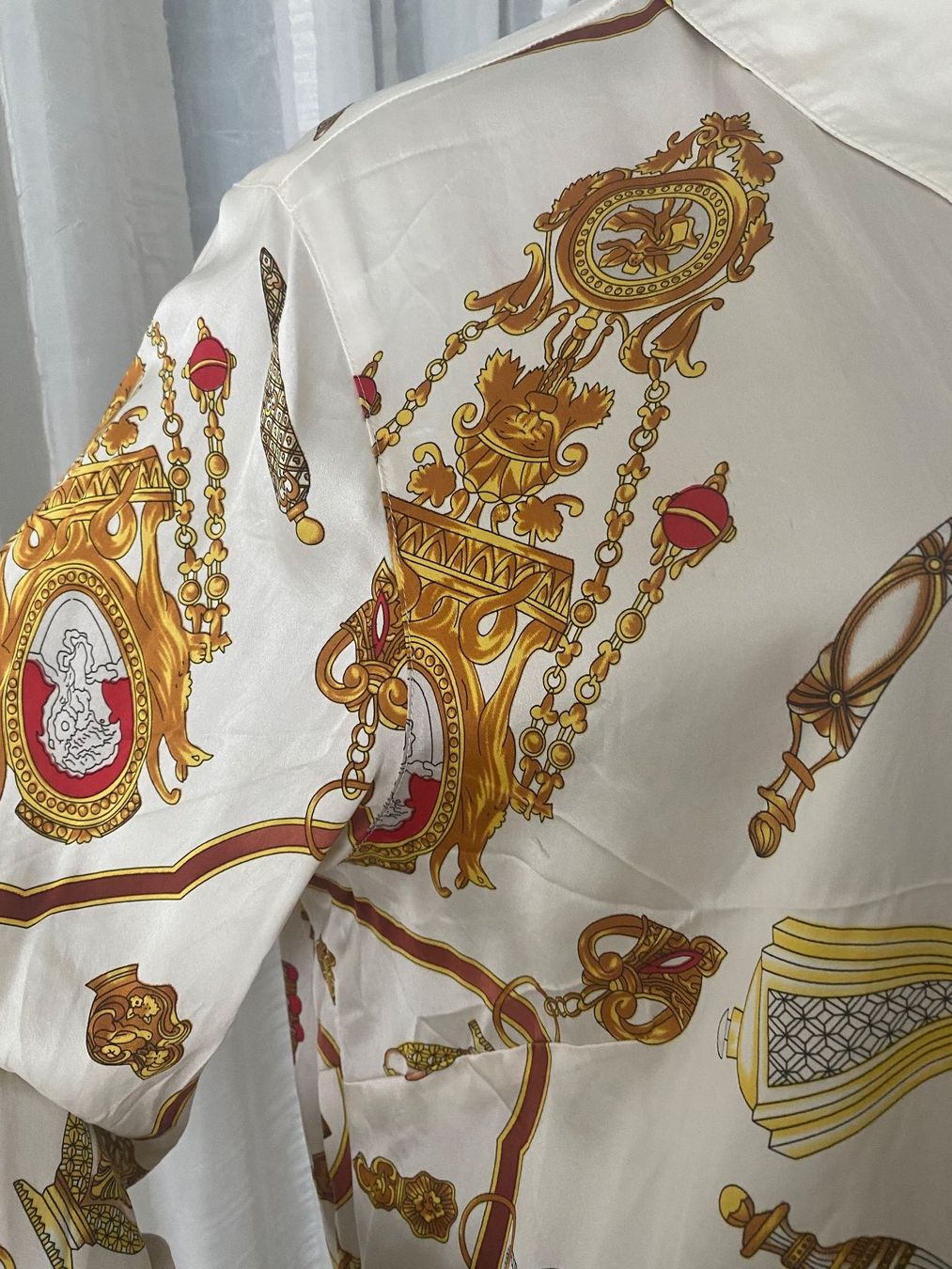 Peter Hahn Blusen: 100% Seide - zeitlose PETER HAHN Klassiger Bluse, beige, 46 – Neu (gemäss Beschreibung) aus Winkel von ferrari2022 4