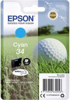 Epson 34 C (CYAN)  -  originale Tintenpatrone