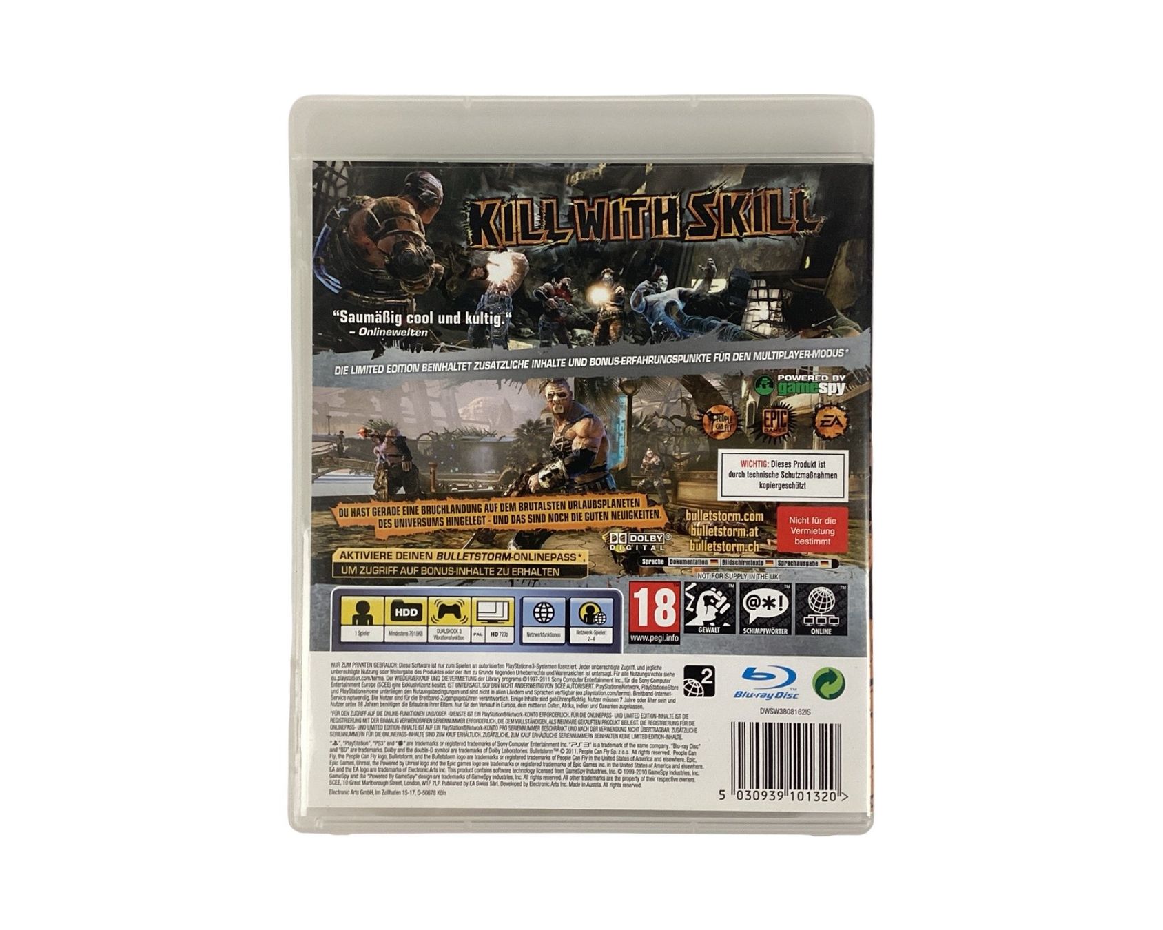 Sony Giochi: SONY PS3 Bulletstorm – Usato da Zürich venduto da Restwert_Zuerich 1