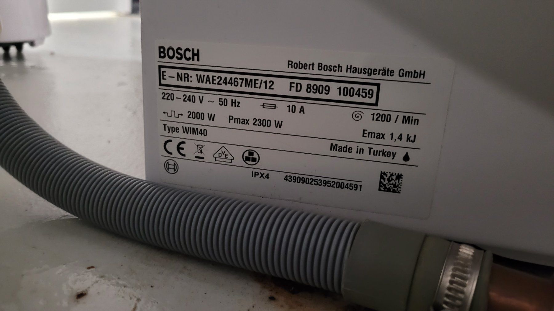 Bosch Lavatrici: BOSCH Maxx7 VarioPerfect Waschmaschine – Usato da Oberstammheim venduto da cziegeler 7