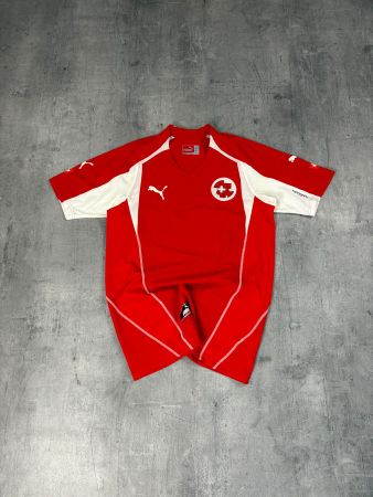 Original Puma Schweiz 2004/06 Vintage Trikot (M)