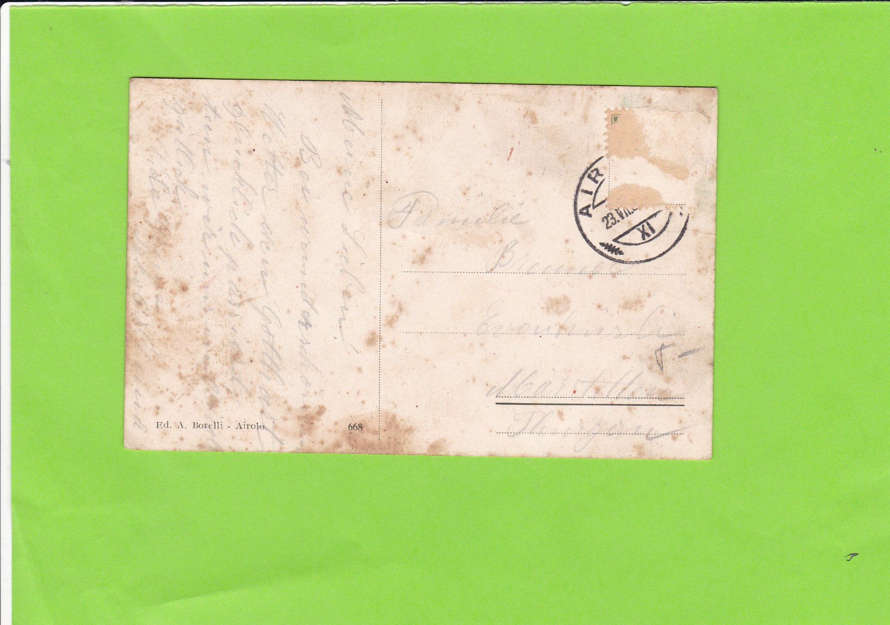 Cartoline postali: Gotthardstrasse-Val Tremola – Usato da St. Peterzell venduto da neckertal 1