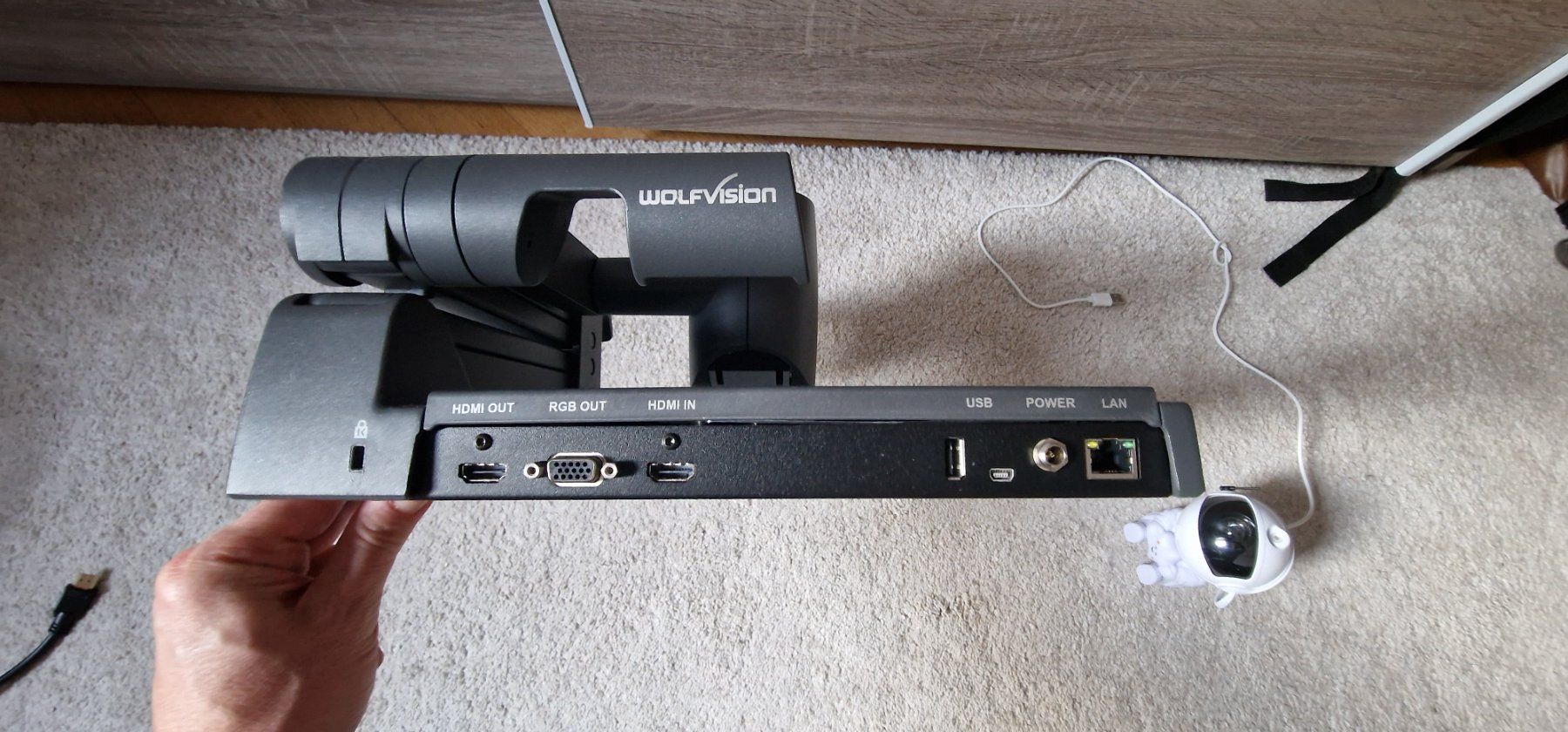 Pellicole: WolfVision VZ-8 Plus 4 1080p  Document Kamera Visualize – Usato da Gerlafingen venduto da diotech 3