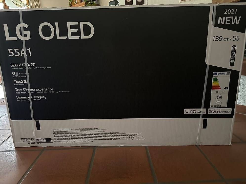 Appareils TV: Fernseher  LG OLED 55A1   139cm/55 – D'occasion à Zuchwil par cas_w9y5