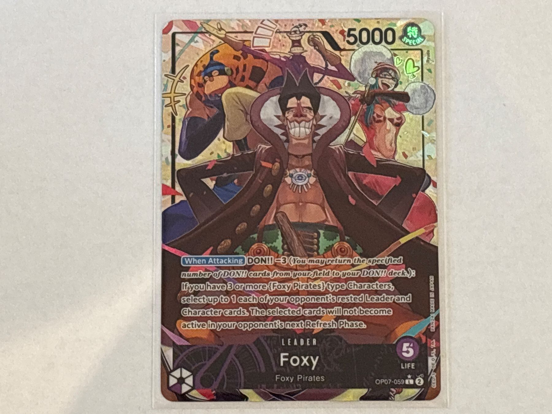 Bandai Sammelbilder & Trading cards: One Piece TCG CARD OP07-059 ENG – Neu (gemäss Beschreibung) aus Schaffhausen von Brickorama0815