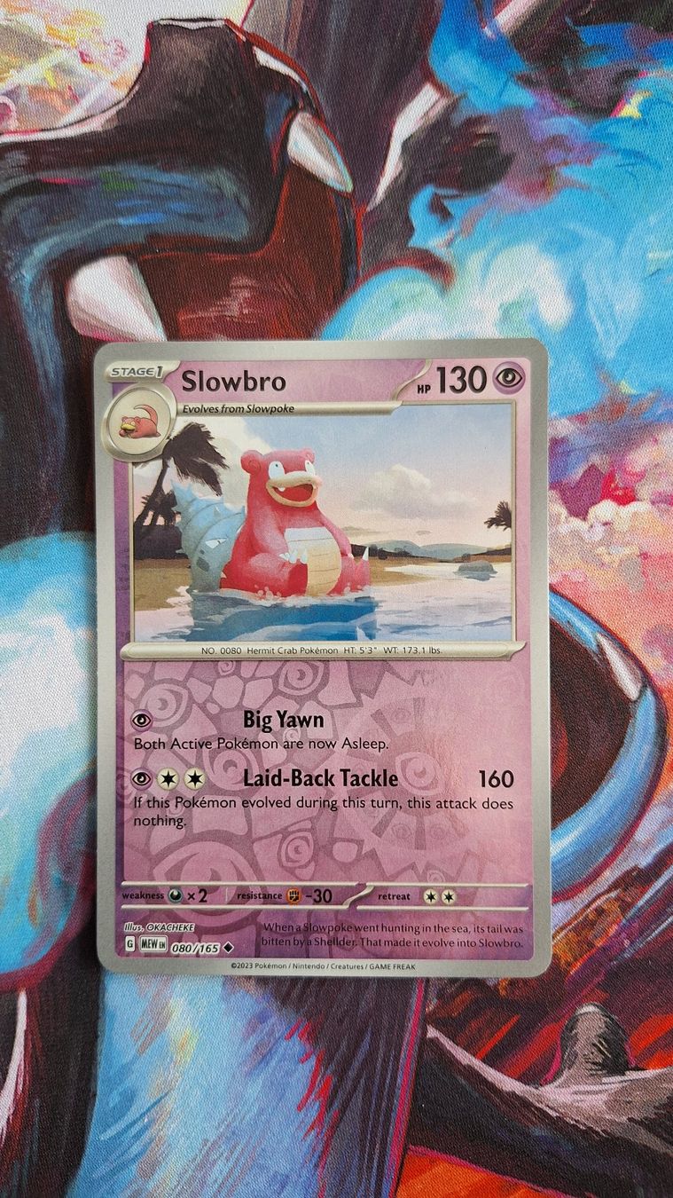 Pokémon Carte collezionabili: Slowbro - Reverse Holo - Pokemon Mew 151 – Usato da Altstätten SG venduto da GGsGameshop