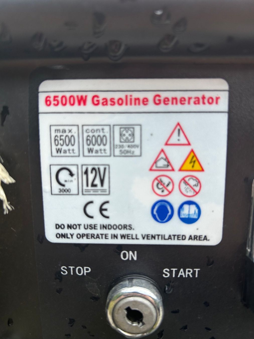 Generatori di corrente: Stromerzeuger / Generator 400 V 3phasig – Usato da Siebnen venduto da Alwisi 3