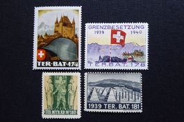 (m953) Territorial-Truppen 339/1 + 356/1 + 364/1 + 371/1 **