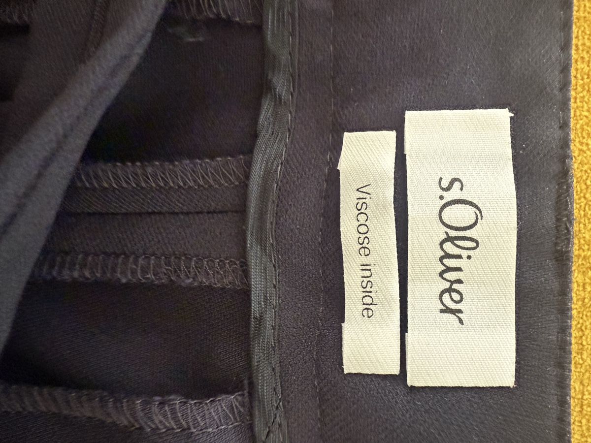 S.Oliver Pantaloni: S.Oliver Bundfaltenhose Neu – Nuovo (secondo la descrizione) da Feusisberg venduto da Mila1122 4