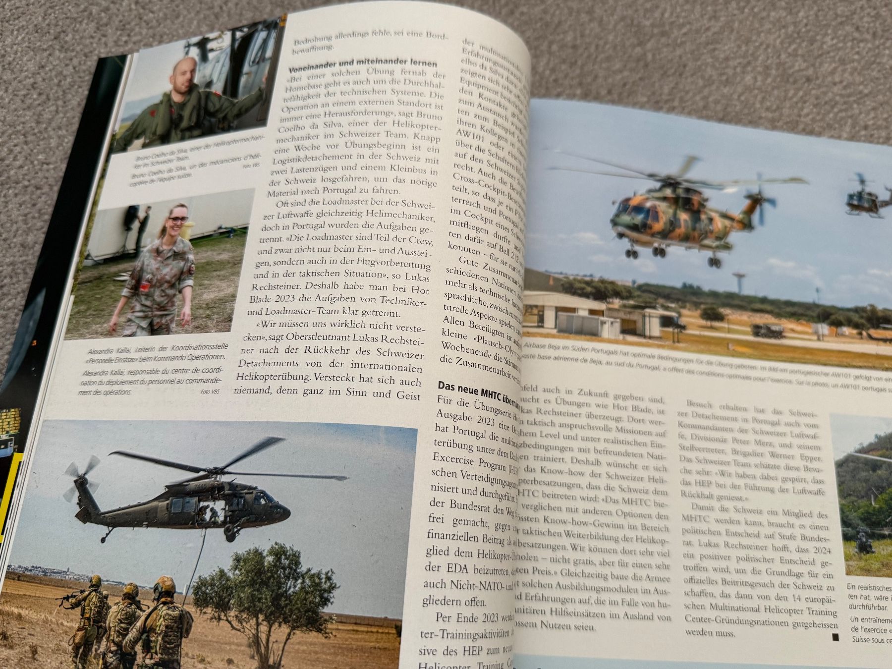 Riviste & Magazine: Jahrespublikation Schweizer Luftwaffe von 2024 – Usato da Brütten venduto da Hst1 3