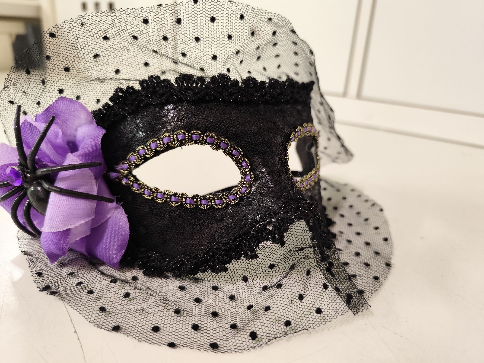 Costumi: Maske mit Spinne / Fasnachtskostüm – Nuovo (secondo la descrizione) da Uster venduto da NEVERLASTTRADING