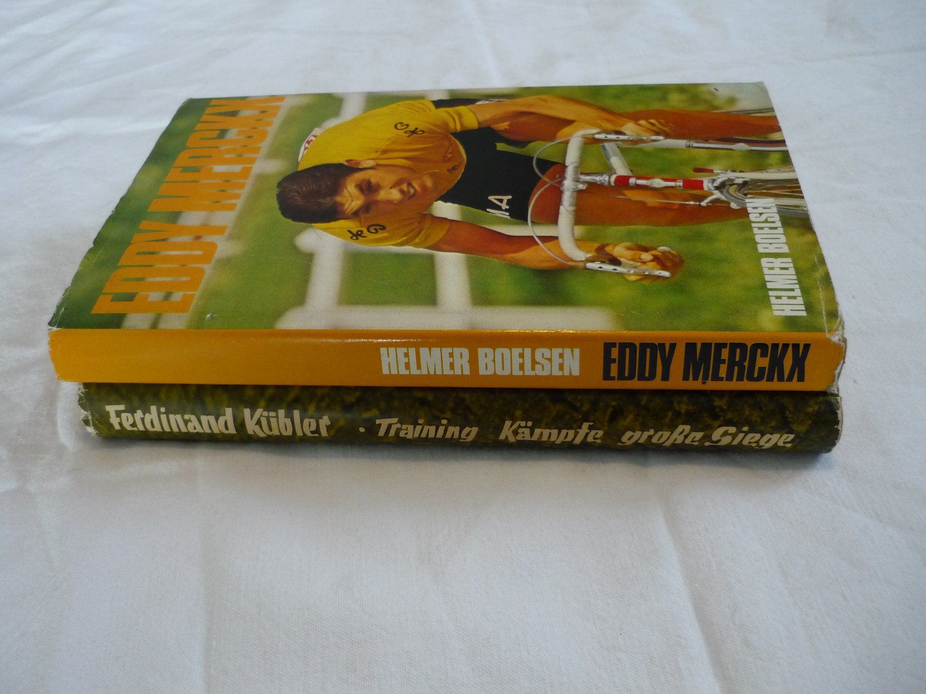 Bücher: 2x Buch Rennrad - Ferdinand Kübler training + Eddy Merckx – Gebraucht aus Beringen von Flatretriever 2