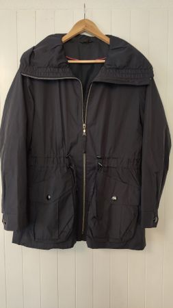 Damenregenjacke, dunkel Blau