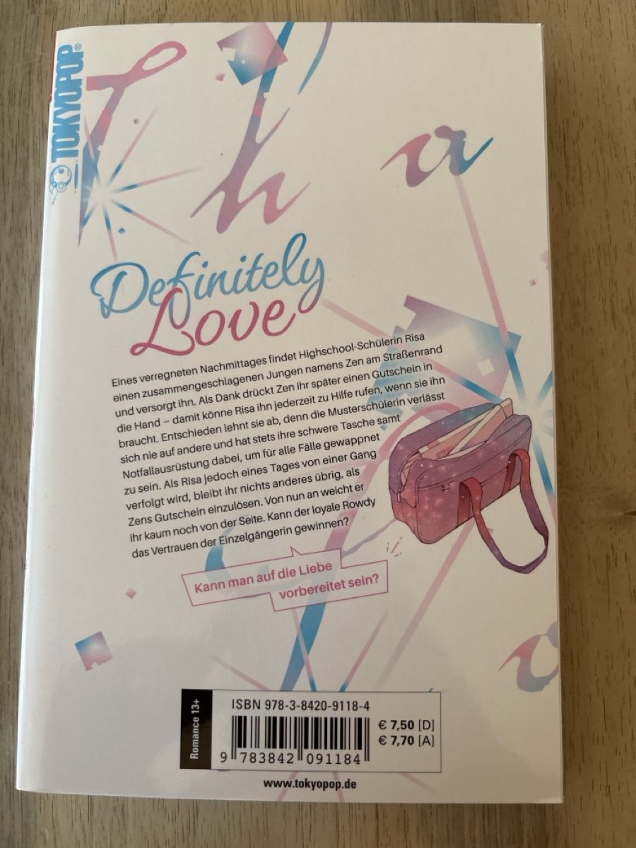 Comics: Definitely Love Band 1 und 2 – Gebraucht aus Zürich von y4s-kyr157 1