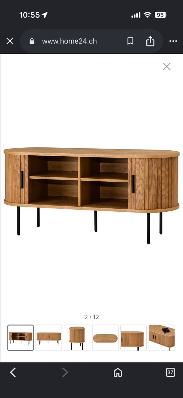 Mobili TV: TV-Möbel, Sideboard, Home24 BARAWOH – Nuovo (secondo la descrizione) da Uznach venduto da edofrr 1