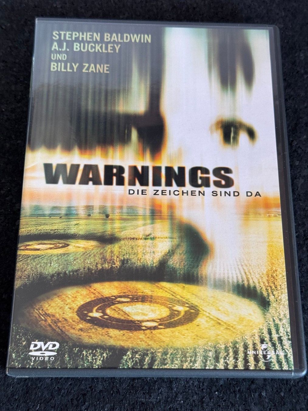 Tutti i DVDs: WARNINGS "Die Zeichen sind da" SciFi DVD DE/EN/FR – Usato da Fribourg venduto da tschjoly
