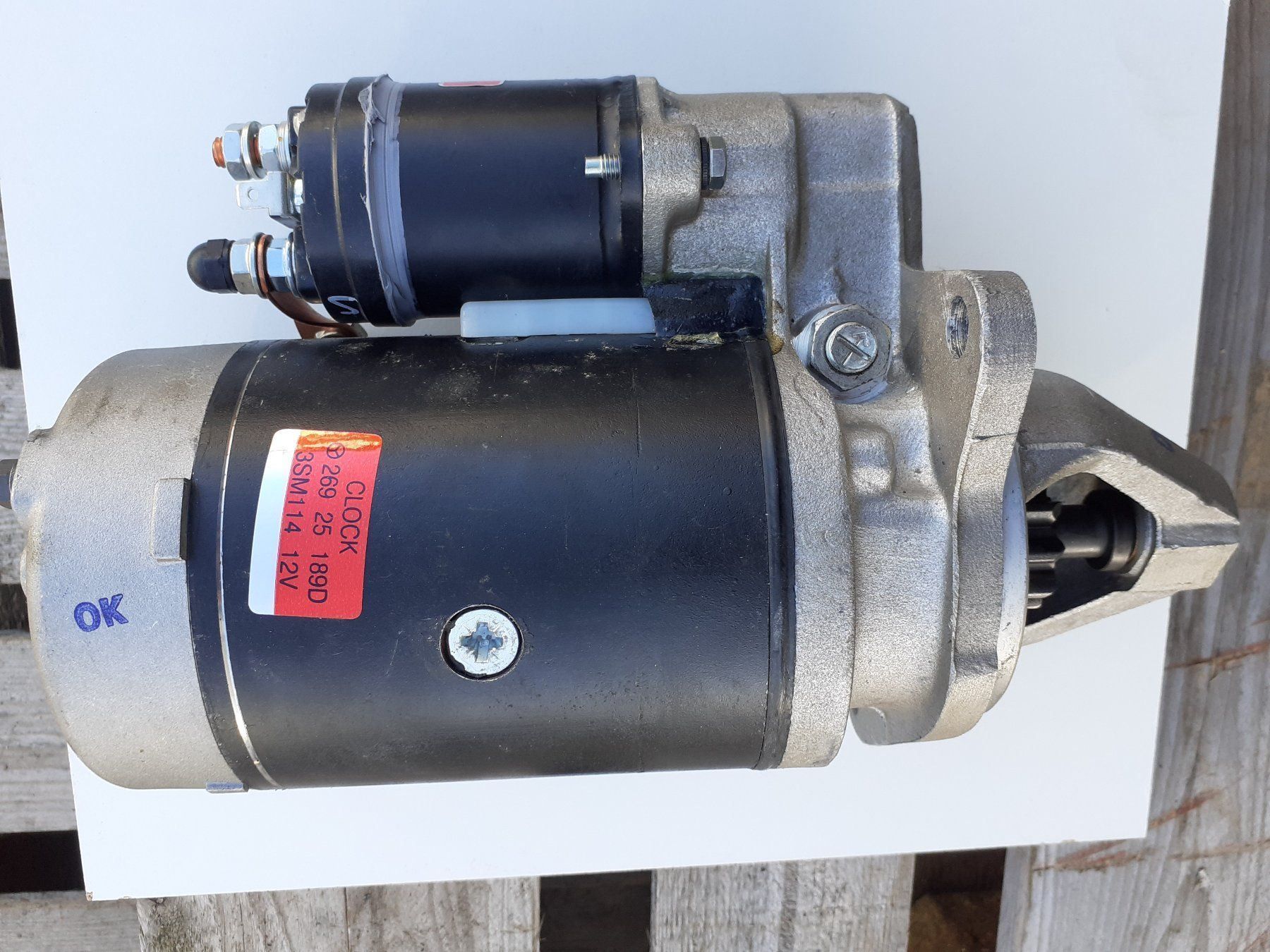 Massey Ferguson Trattori: Anlasser LUCAS - 3-Zyl – Nuovo e nell'imballaggio originale da Rothenthurm venduto da mf-schuler 4