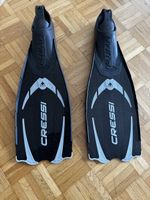 Cressi Pluma Flossen, Schwarz, Grösse 39/40 Top Zustand!
