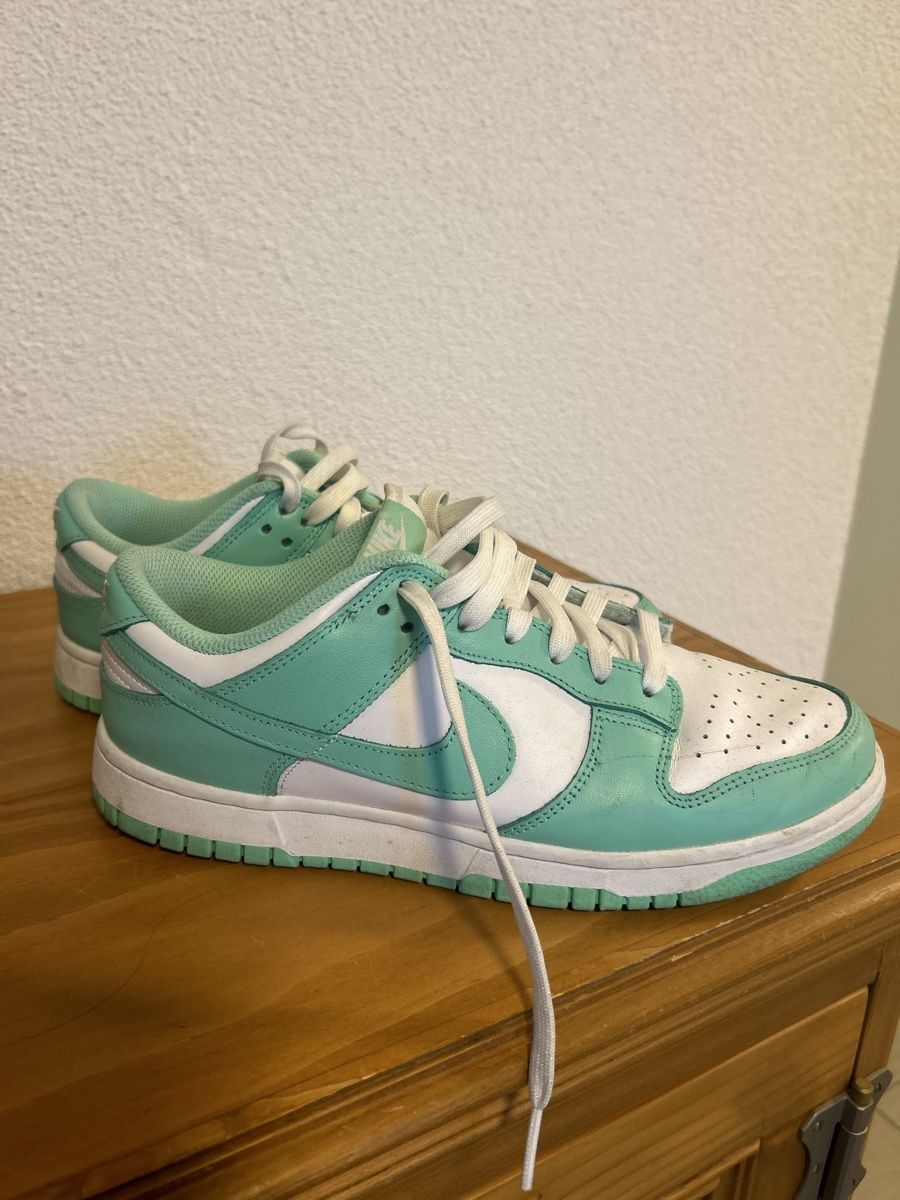 Nike Scarpe da donna: Nike Dunk Low Coast, Mint/Weiss, Damenschuhe  – Usato da Chur venduto da leg_7tll