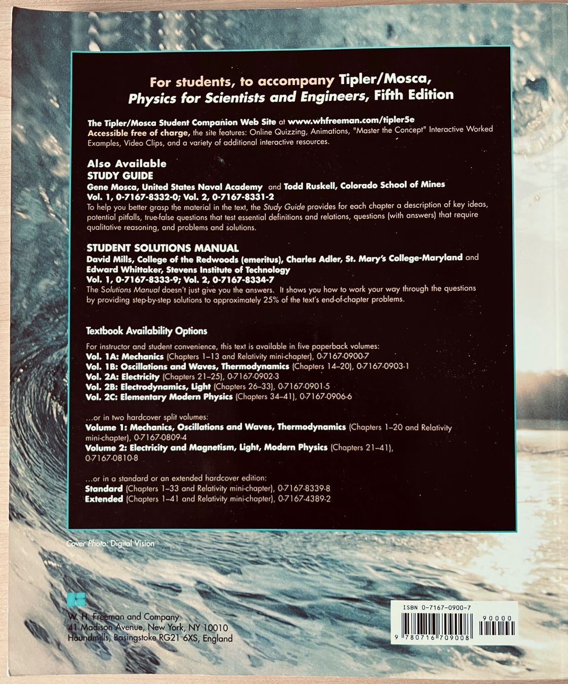 Libri: Physics for Scientists and Engineers Tipler/ Mosca 5.edition – Usato da Bottmingen venduto da bsp_t6m8 1