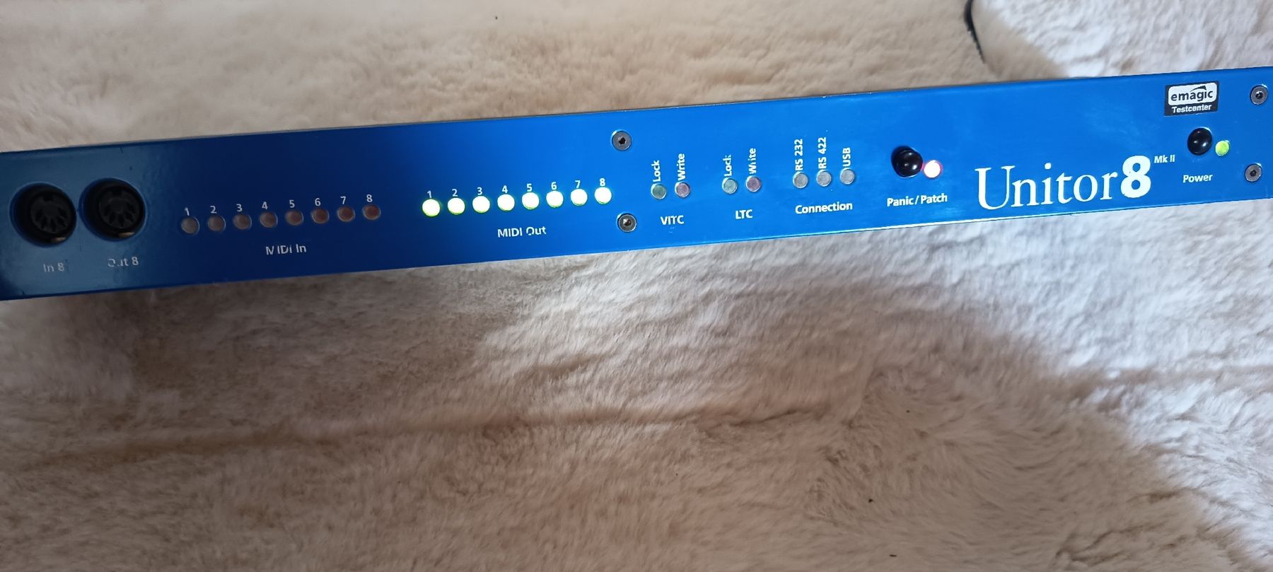 Strumenti musicali: Emagic Unitor8 MkII MIDI Interface 8x8 gebraucht – Usato da Walde AG venduto da Alexdj 1