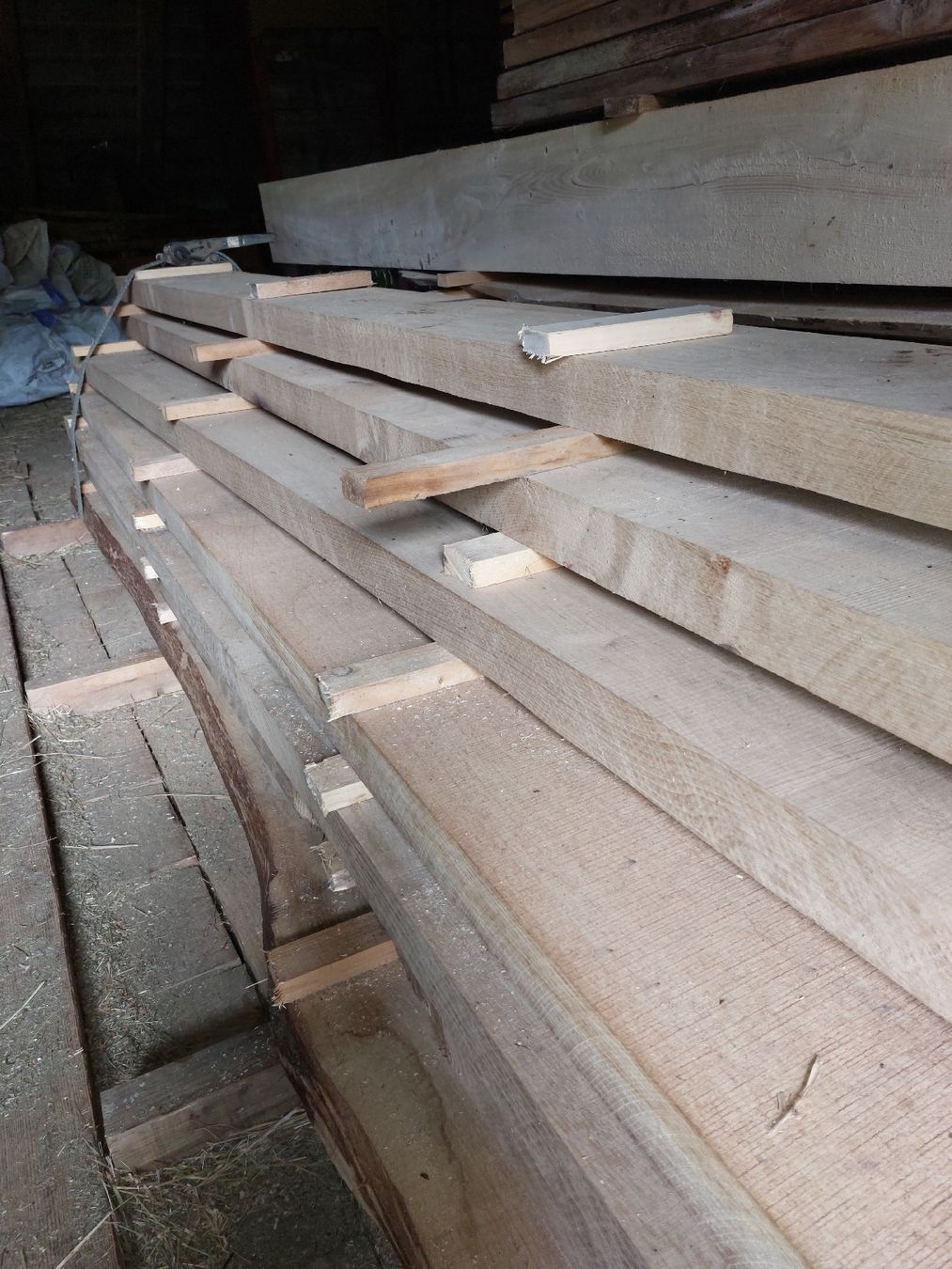 Articoli in legno: Eichenbretter 63×3500mm – Nuovo e nell'imballaggio originale da Bretzwil venduto da AnnenHolz