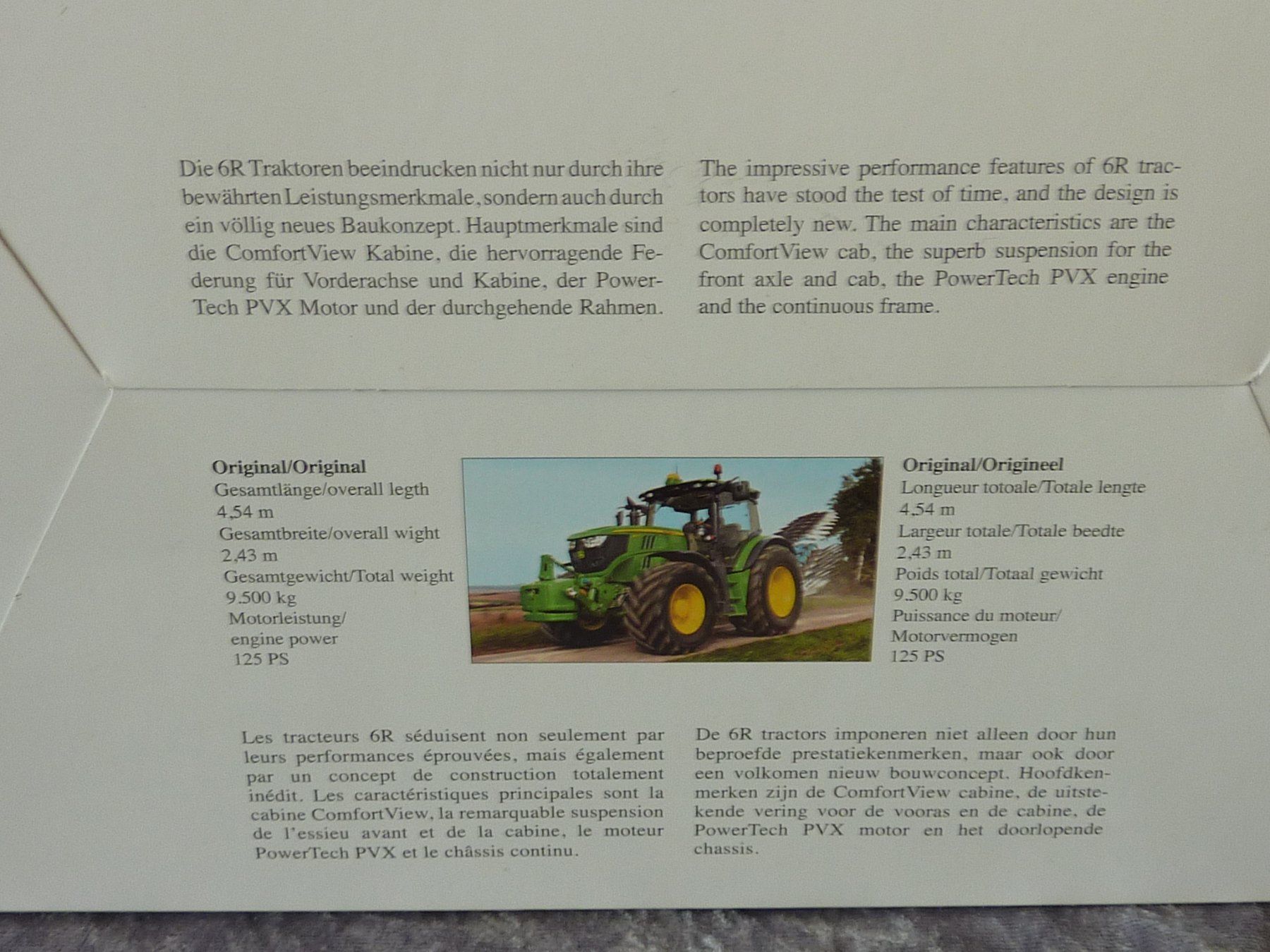 Modellbausätze & Standmodelle: John Deere 6125R  1:32 – Neu (gemäss Beschreibung) aus Dürrenäsch von modellautos4you 7
