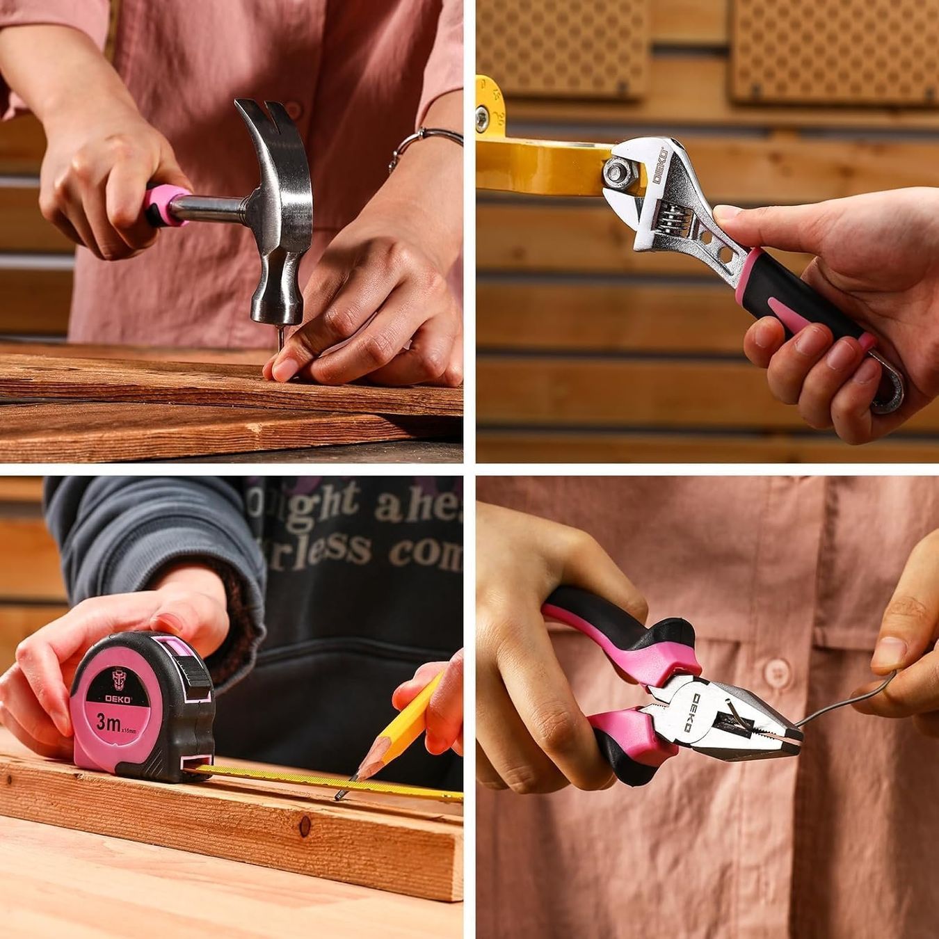 Alle Werkzeuge: Werkzeugkoffer 133-teilig mit 12V Akkuschrauber Rosa – Neu und originalverpackt aus St. Gallen von RestpostenSG 6