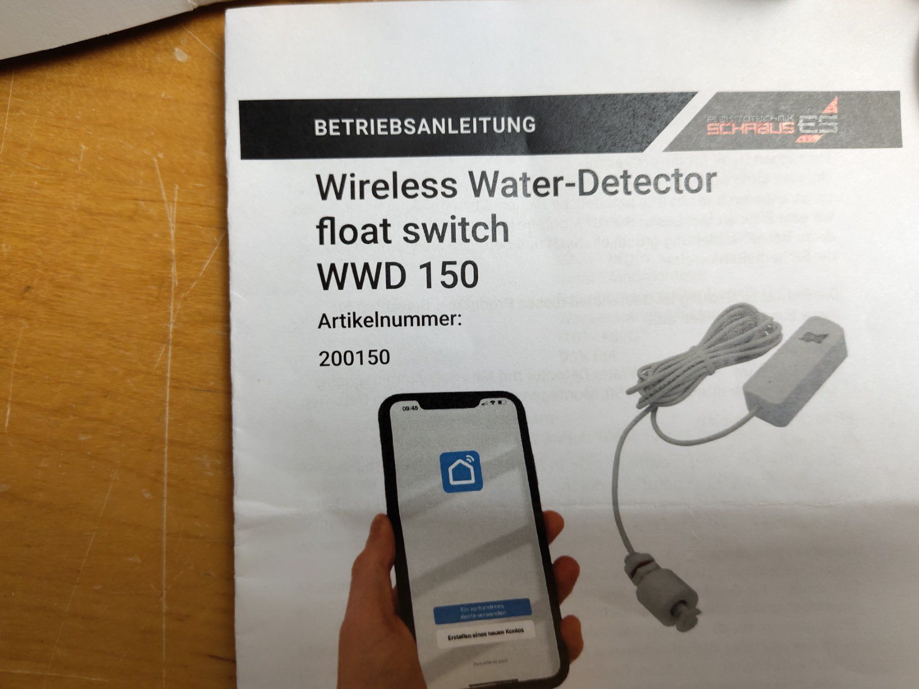 Misurare: Schabus ES Wasserstandsmesser mit WLAN WWD 150 – Usato da Embrach venduto da Miman 2
