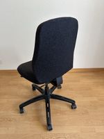 Bürostuhl schwarz Stoff mit Rollen gebraucht