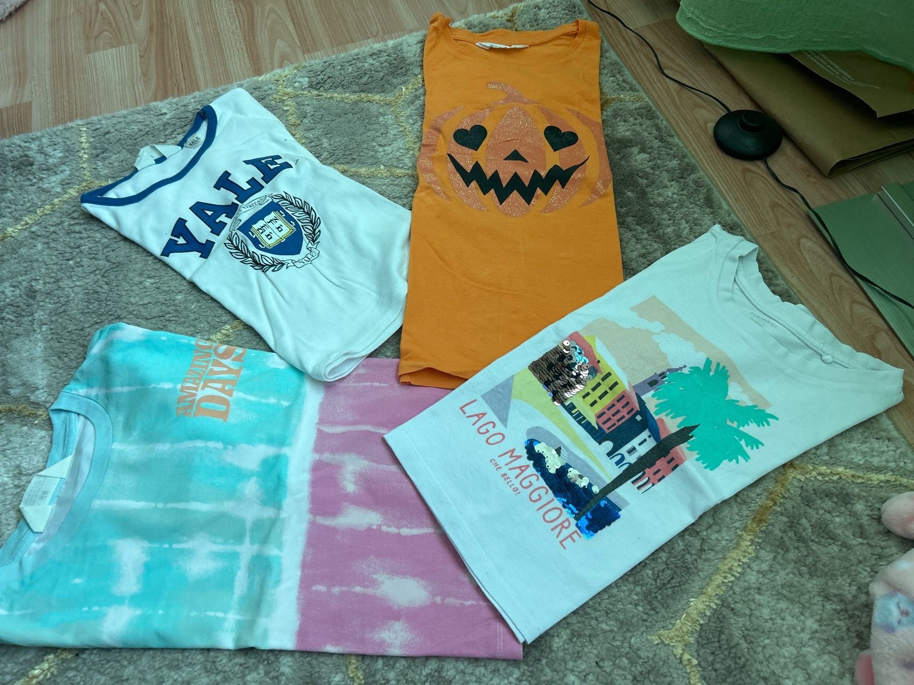 Lotti & Set di vestiti: 4 T-Shirts Gr. 146/152 – Usato da Füllinsdorf venduto da silberstern110