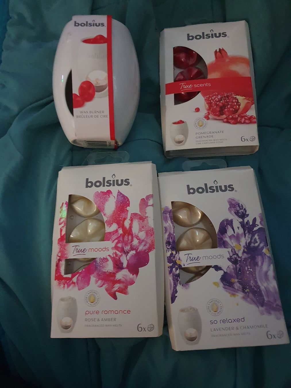 Deodoranti per ambiente: Bolsius Duftwachs Set - Brenner & 3 Düfte - NEU & OVP! – Nuovo (secondo la descrizione) da Dottikon venduto da Dragan57_77