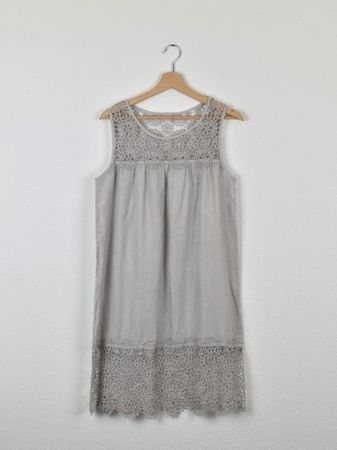 120%lino Kleid, Gr.36/38 (42)