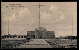 Nauen, Hauptgebäude der Telefunkenstati