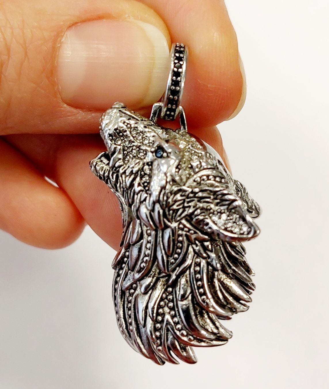 Ciondoli: Anhänger Wolf Silber 925 – Nuovo (secondo la descrizione) da Madetswil venduto da triforuz 5