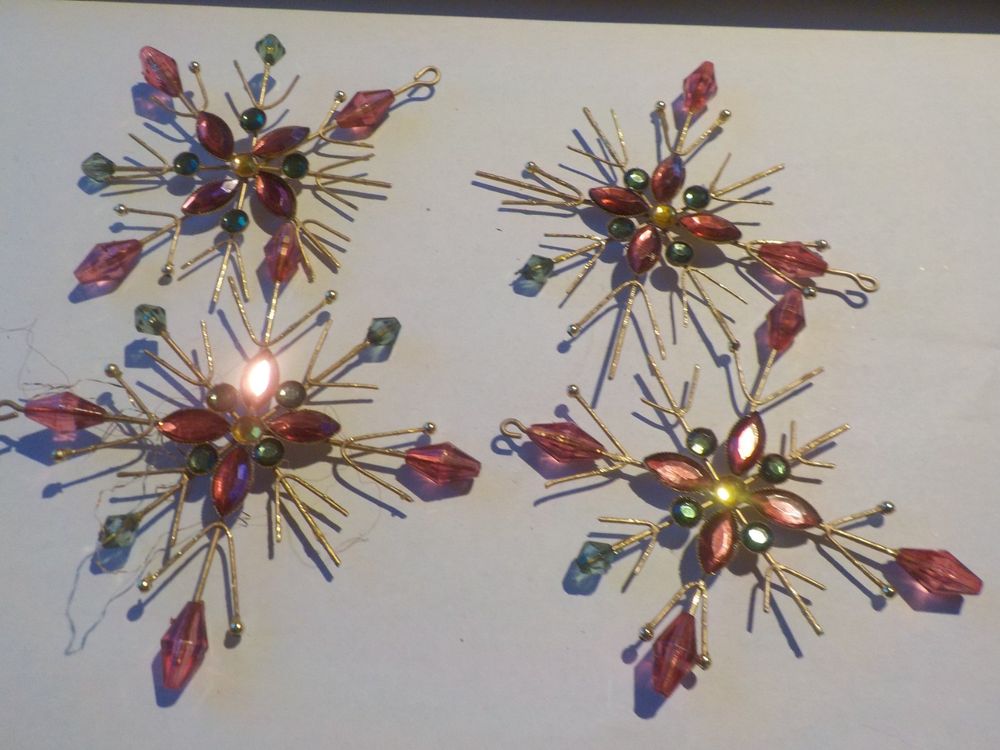 antike Sterne für Weihnachtsbaum 4 Stück | Kaufen auf Ricardo