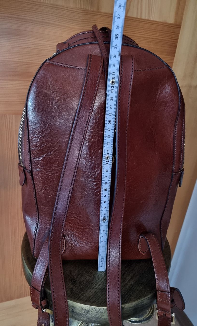 The Bridge Rucksäcke: Lederrucksack – Neu (gemäss Beschreibung) aus Jenaz von dursch 2