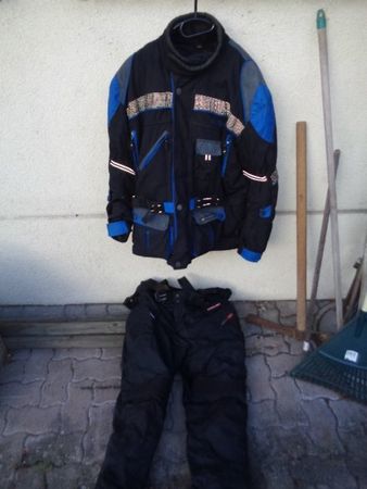 Warme Enduro Töff Motorradjacke und Hose Motorrad