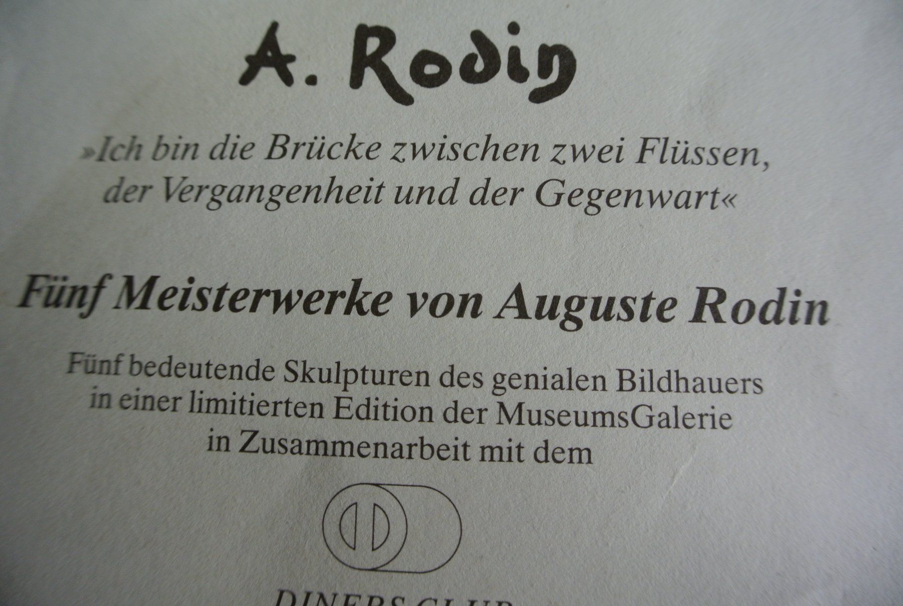 Zeitschriften & Magazine: Rodin Auguste  Kunst – Gebraucht aus Burgdorf von Hafal 1