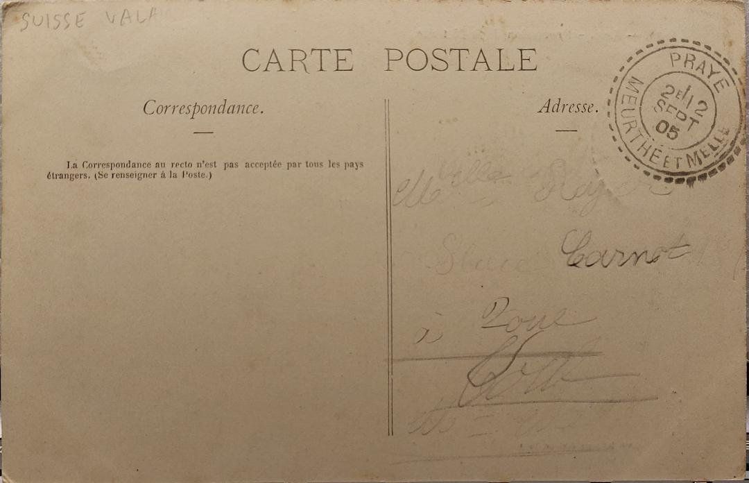 Cartoline postali: SION - Procession de la Nativité - 1905 – Usato da Delémont venduto da Domdom1 1