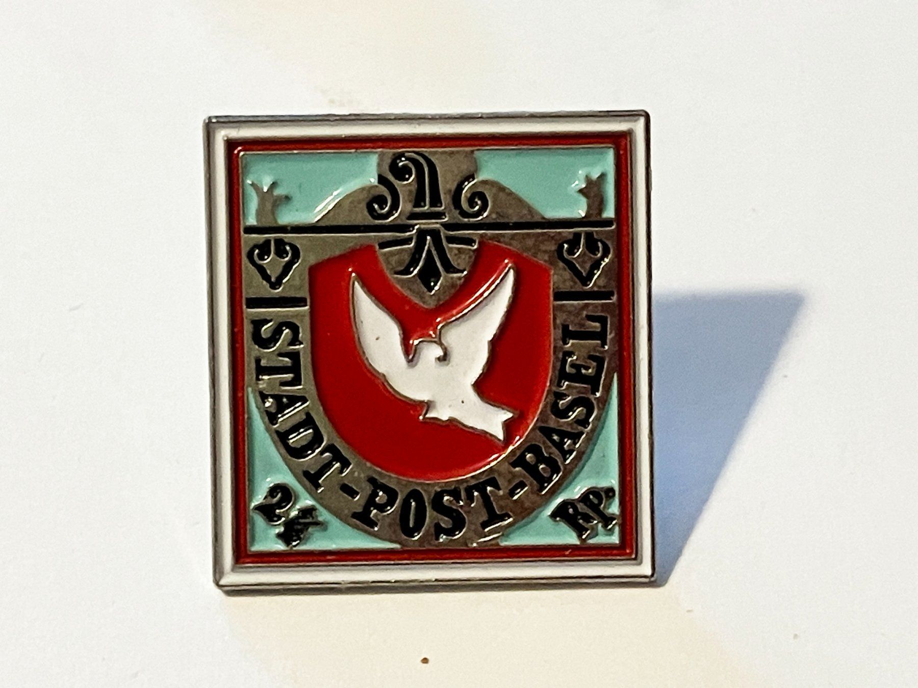 Plaquettes & Badges: 1 Pin Stast Post Basel Brieftaube – D'occasion à Basel par djwwpp