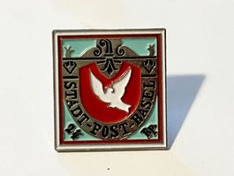 1 Pin Stast Post Basel Brieftaube