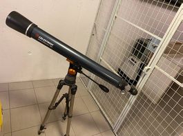 Celestron AstroMaster 90AZ Teleskop mit 3 Okularen