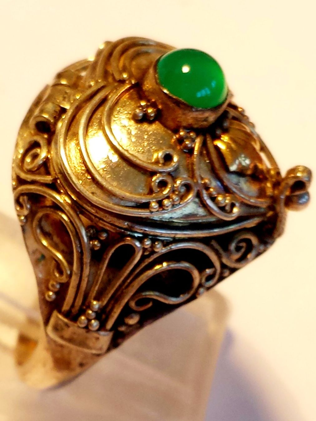 Anelli: Dosen Fingerring mit Smaragd – Nuovo (secondo la descrizione) da Zürich venduto da adriben 9