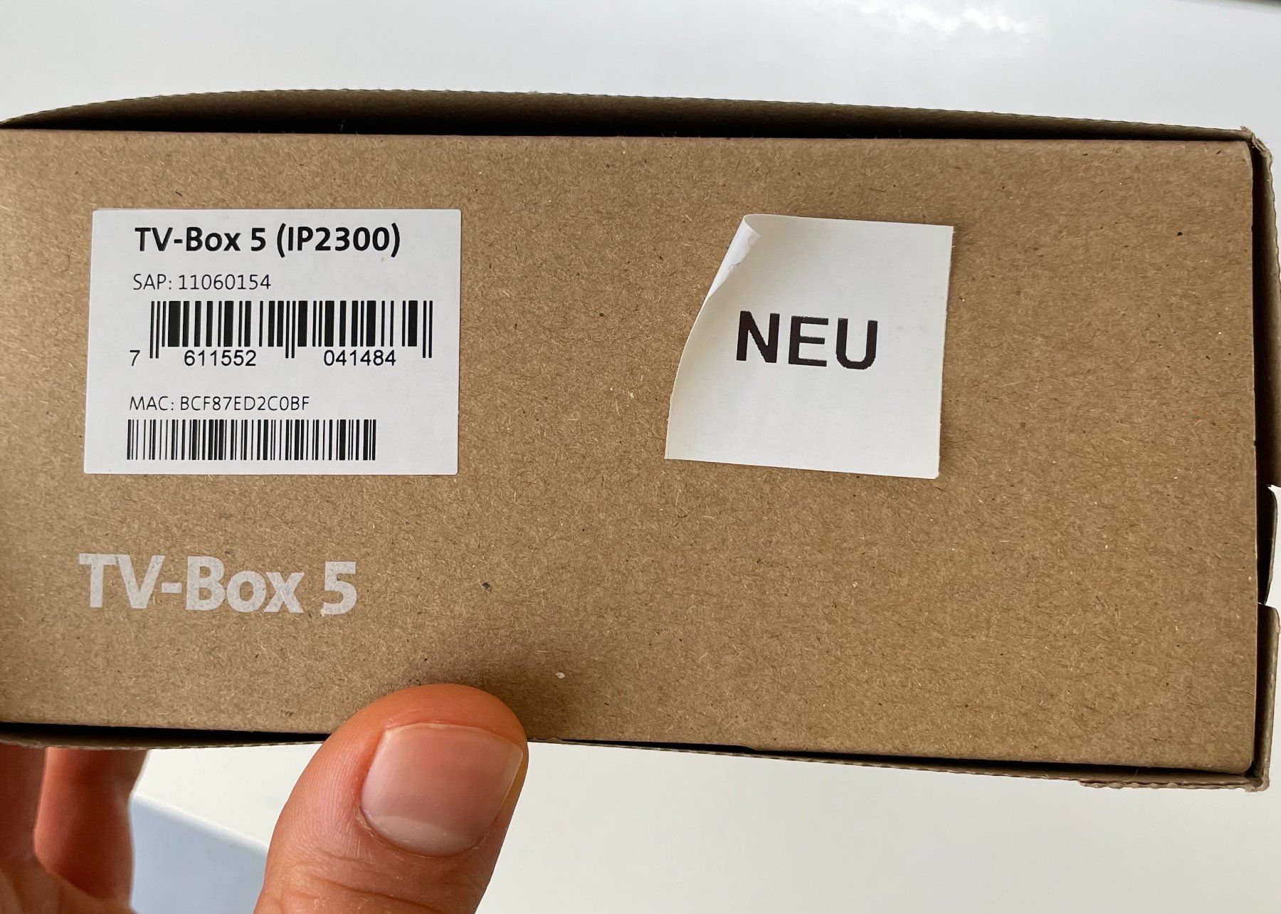 Ricevitori: Swisscom TV Box 5 (NEU) – Nuovo e nell'imballaggio originale da Erlinsbach SO venduto da Joenisecondhand 1