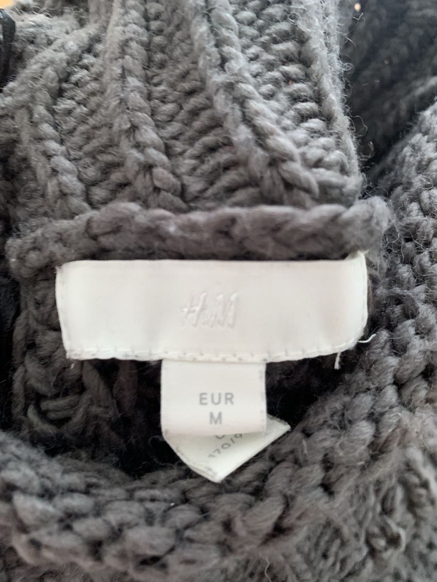 H&M Maglioni & Felpe: Kurzer Stehkragen Pullover von H&M Gr. M dunkelgrau – Usato da Ellikon an der Thur venduto da Bali1999 4