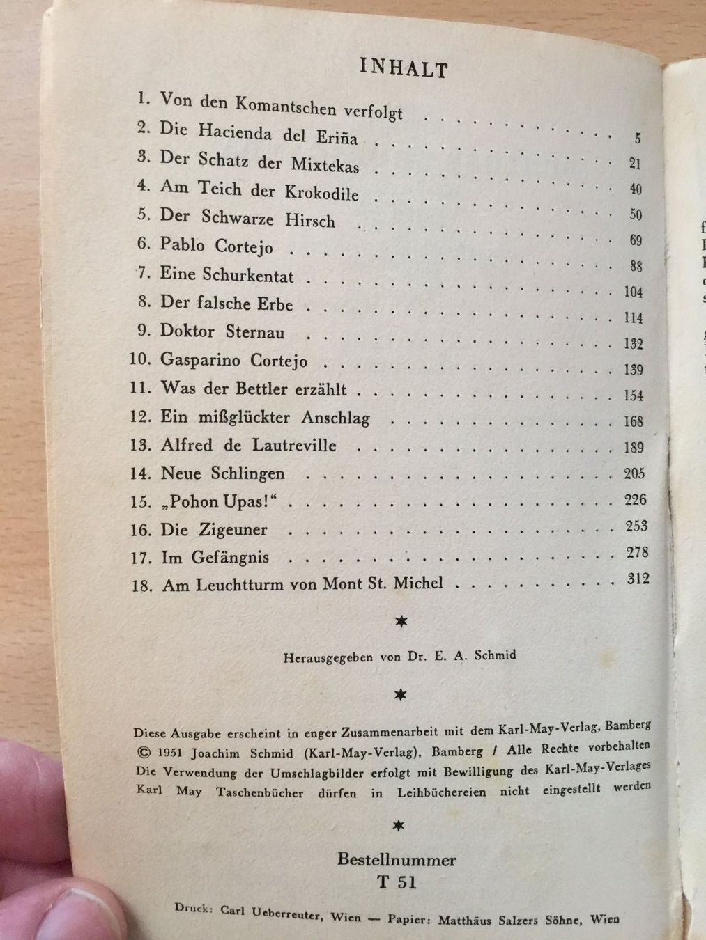 Libri: Karl May - Schloss Rodriganda - T51 – Usato da Glattfelden venduto da cybermaxx 4
