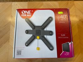 One For All TV Wandhalterung, 13-40 Zoll, Neuwertig!